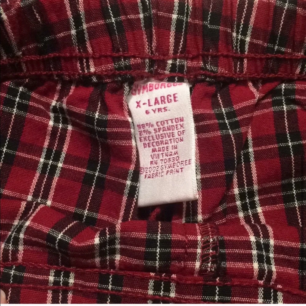 EUC Gymboree plaid pants